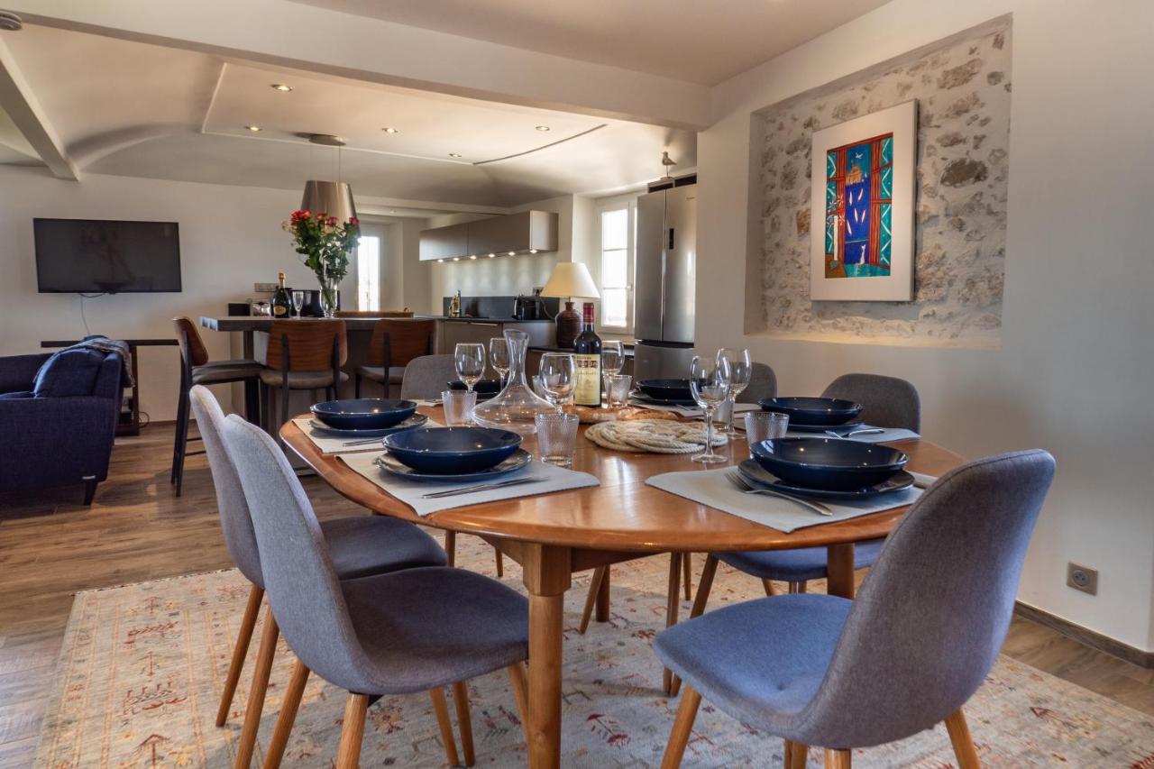 Charmant Appartement Spacieux Pour 6P Vue Mer Vieil Antibes Zewnętrze zdjęcie