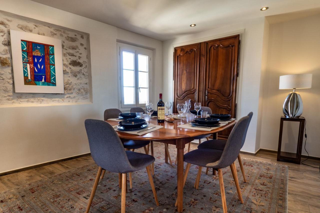 Charmant Appartement Spacieux Pour 6P Vue Mer Vieil Antibes Zewnętrze zdjęcie